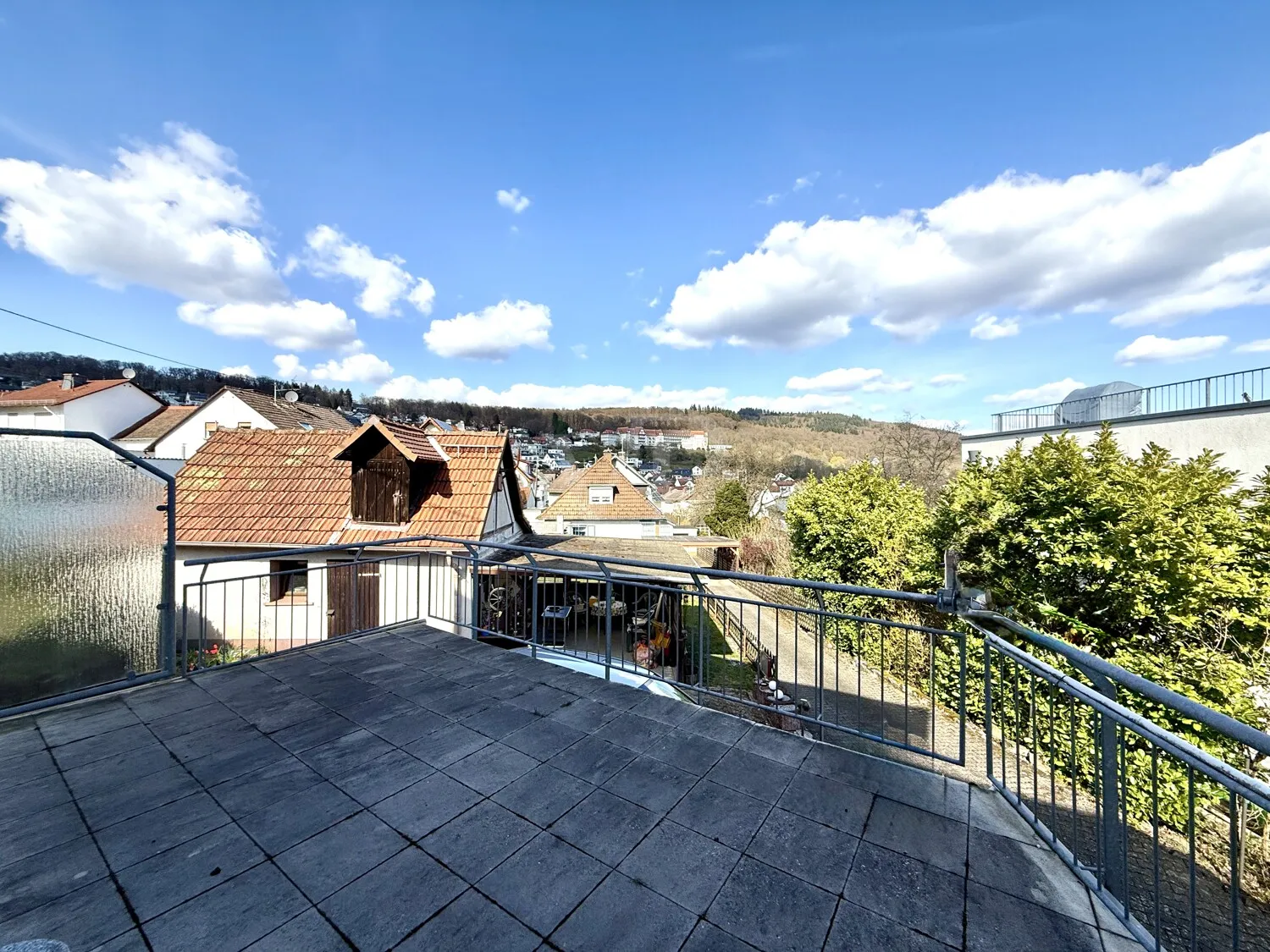 Balkon mit Ausblick