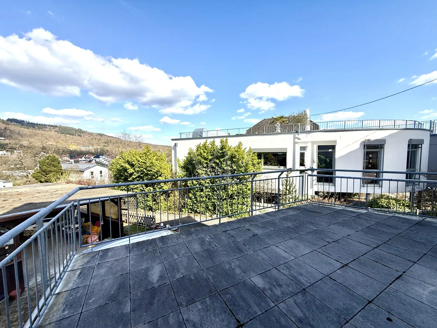 Balkon mit Ausblick