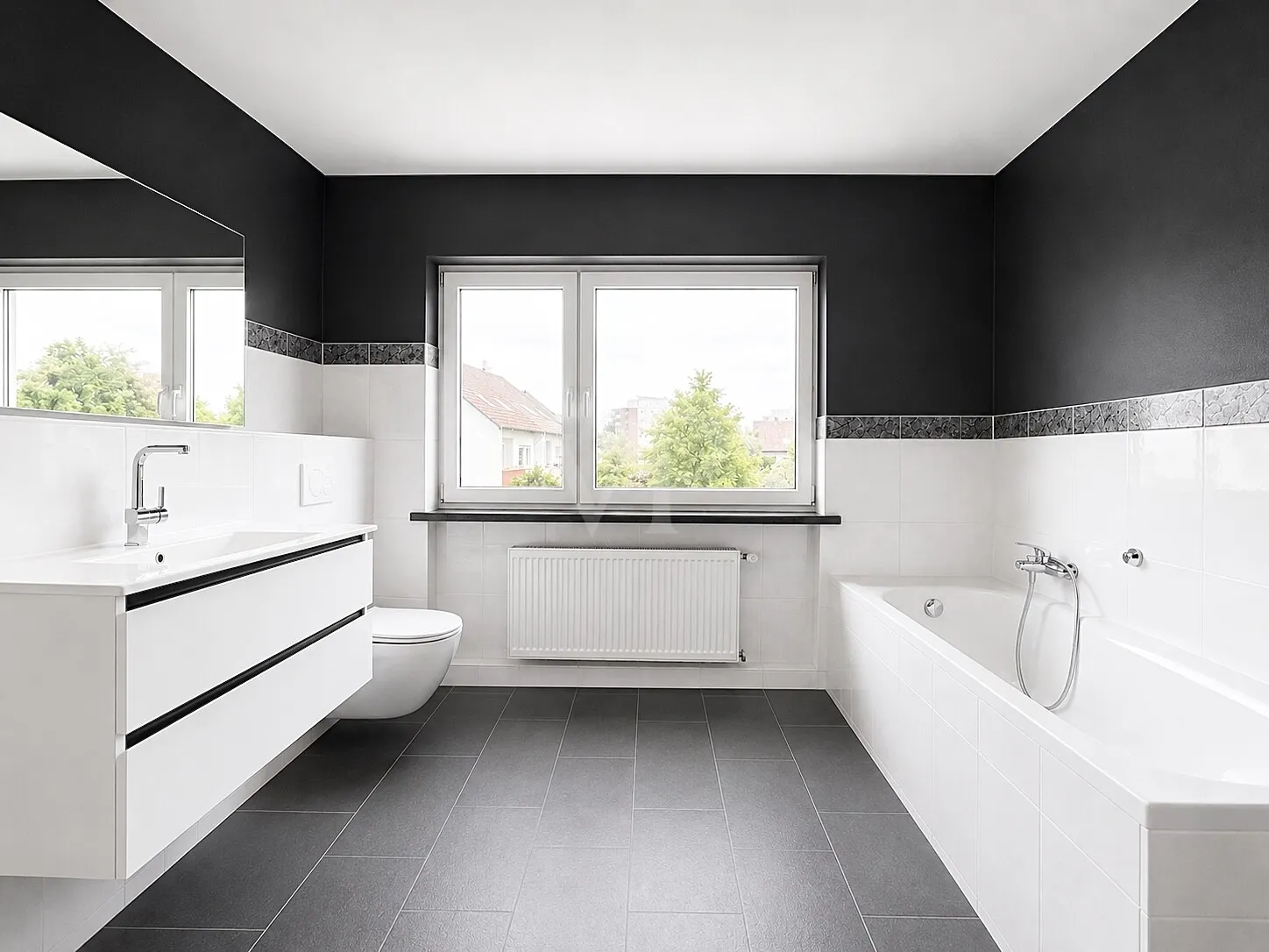 Modernes Badezimmer