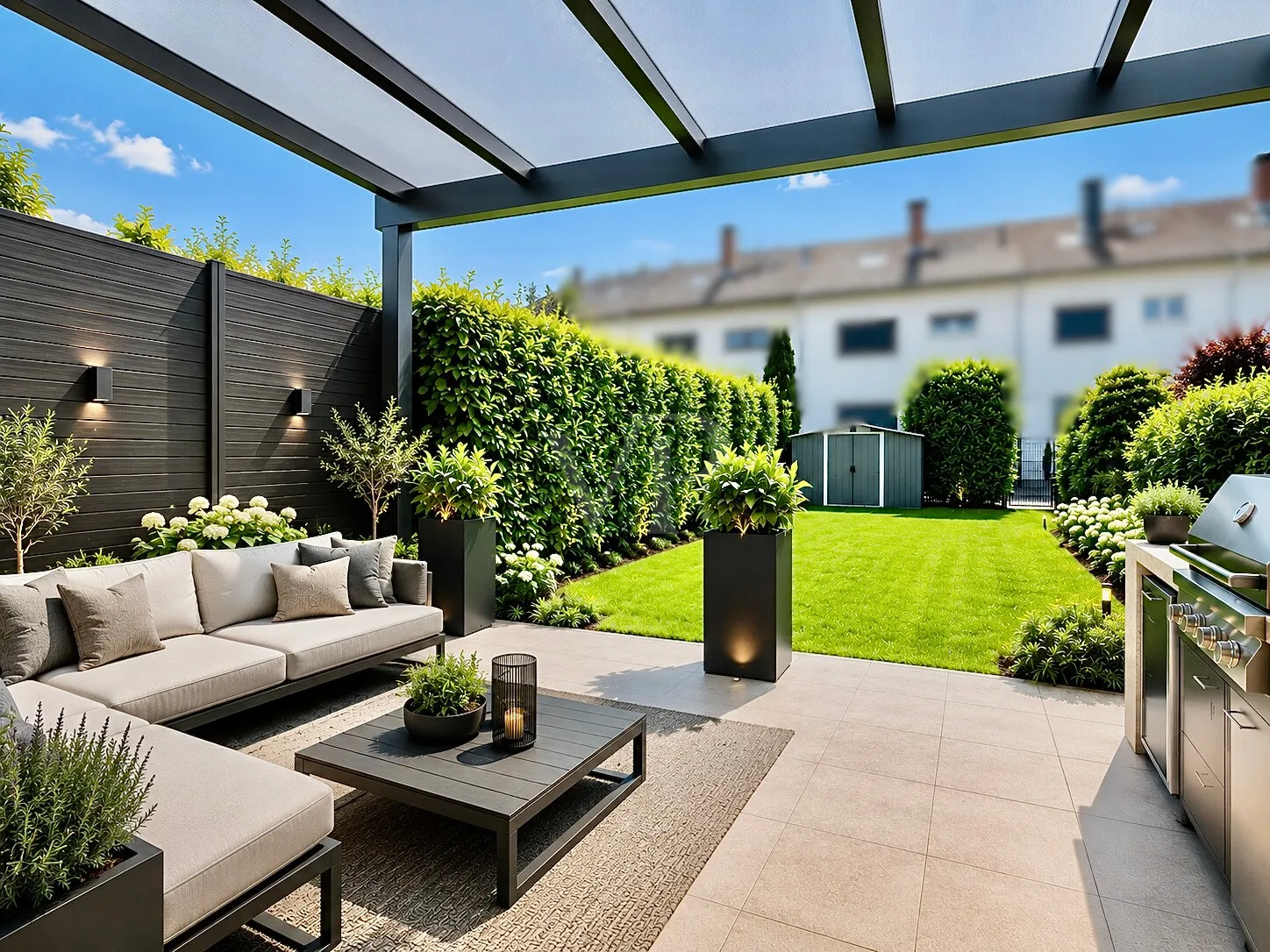 Outdoor-Bereich | Visualisierung