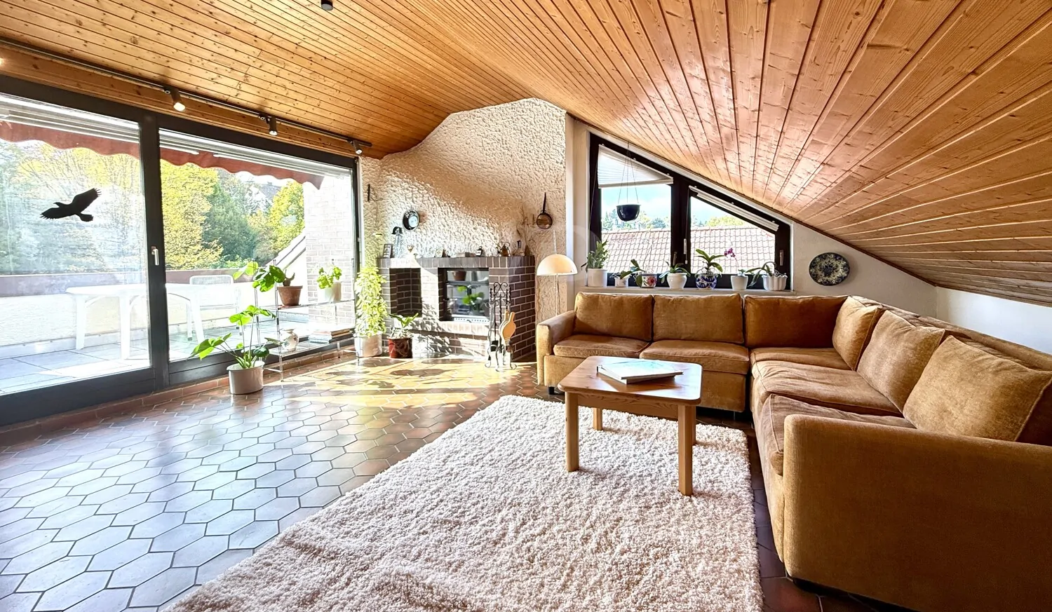 Dachstudio mit Loggia