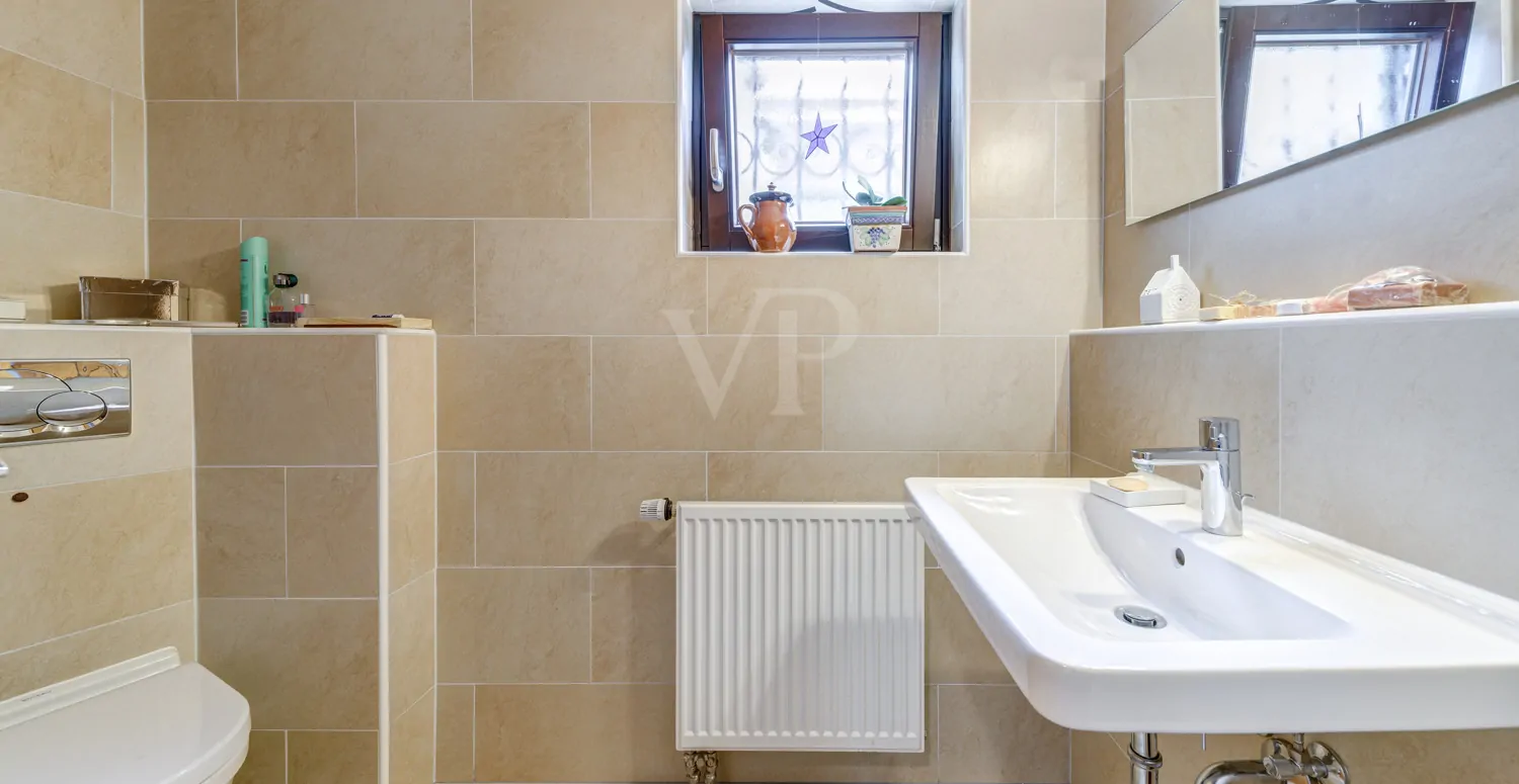 Modernisiertes Gäste-WC