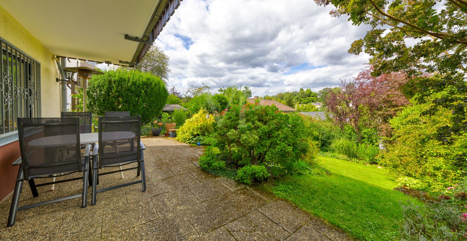 Einladender Terrassenbereich