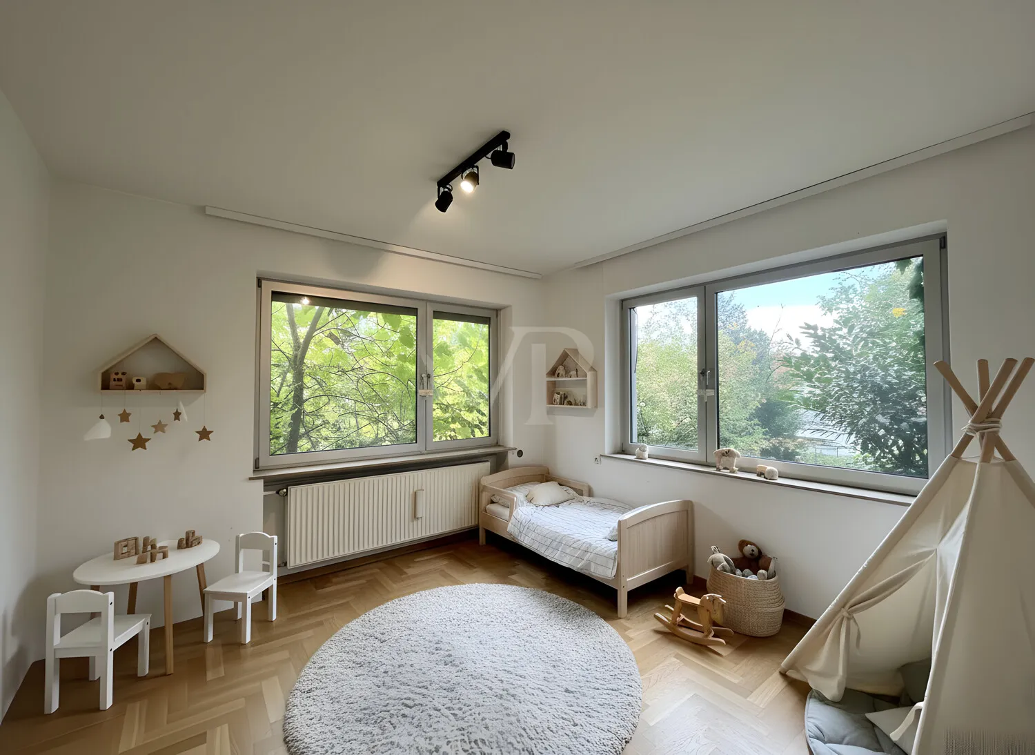 Kinderzimmer (virtuelle Möblierung)