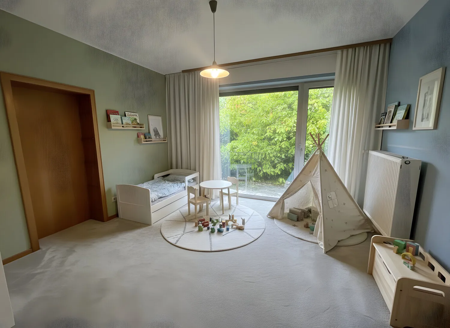 Kinderzimmer (virtuelle Möblierung)