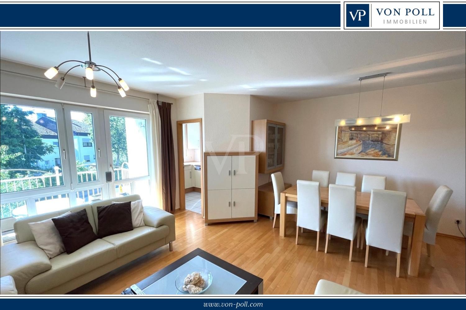 Möblierte 3 - Zimmer Wohnung mit TG - Platz