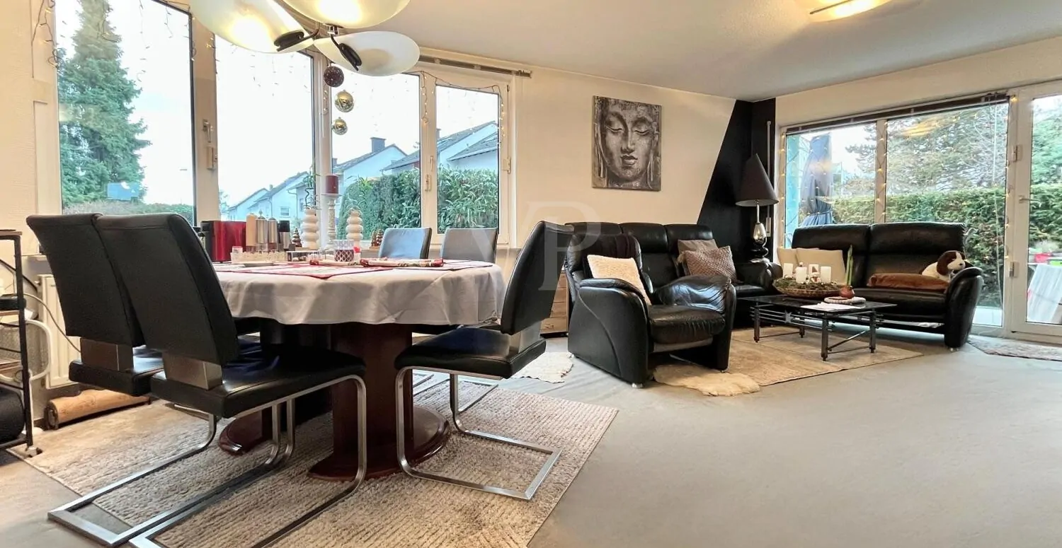 Erdgeschosswohnung mit kleinem Garten – entspanntes Wohnen auf einer Ebene