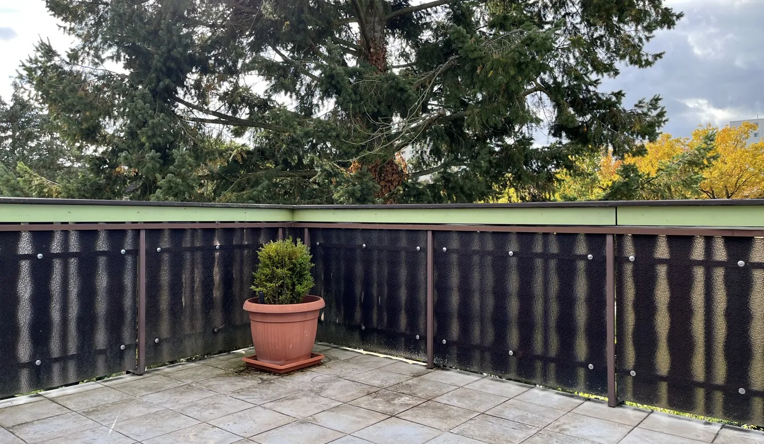 Terrasse andere Perspektive