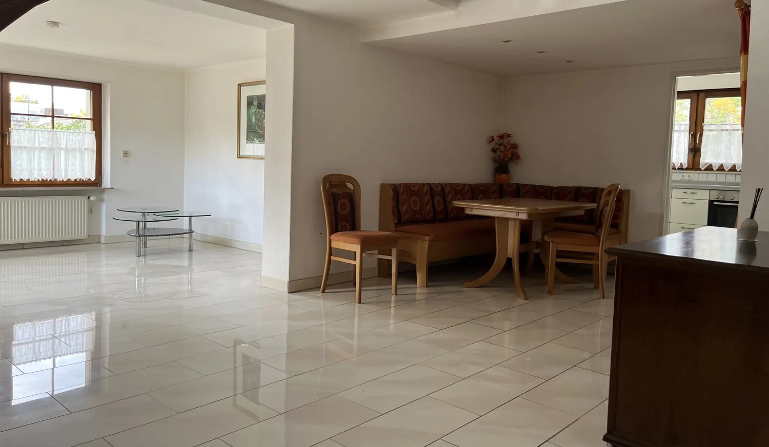 Blick vom Treppenaufgang