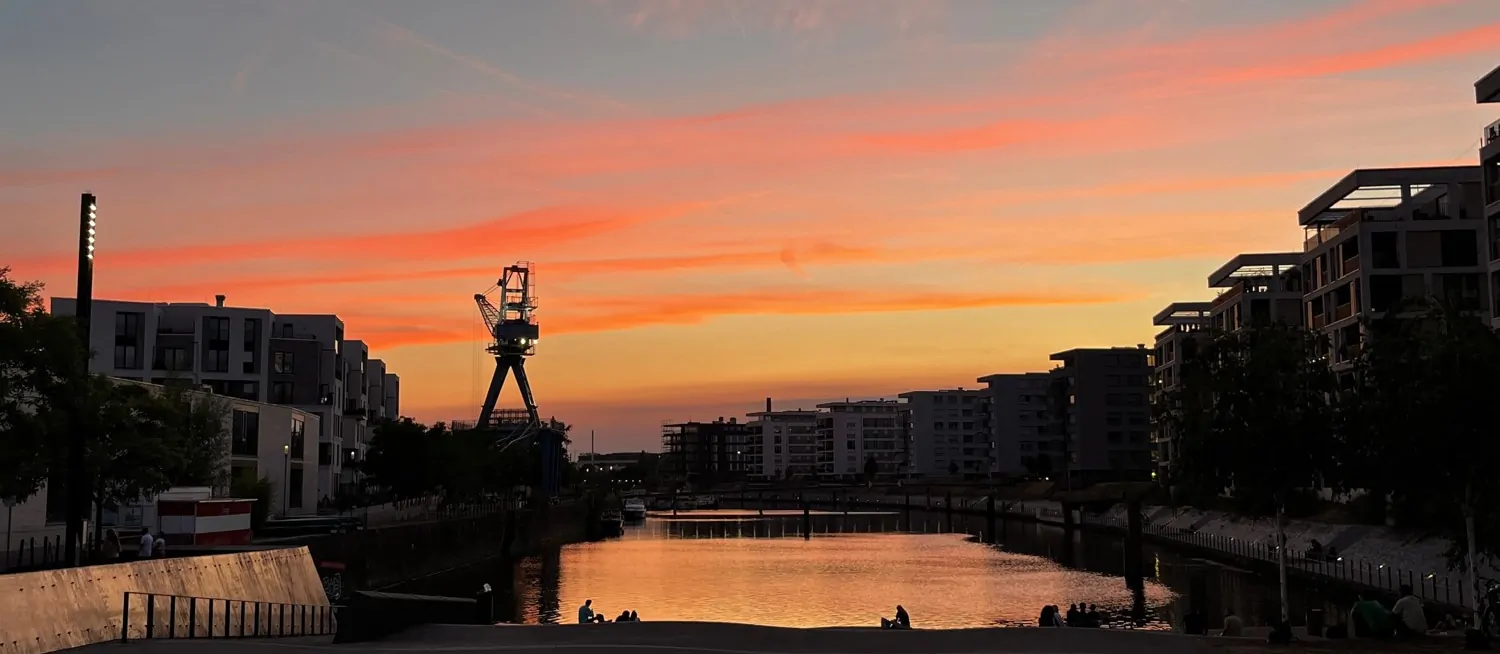 Abendstimmung an der Mole