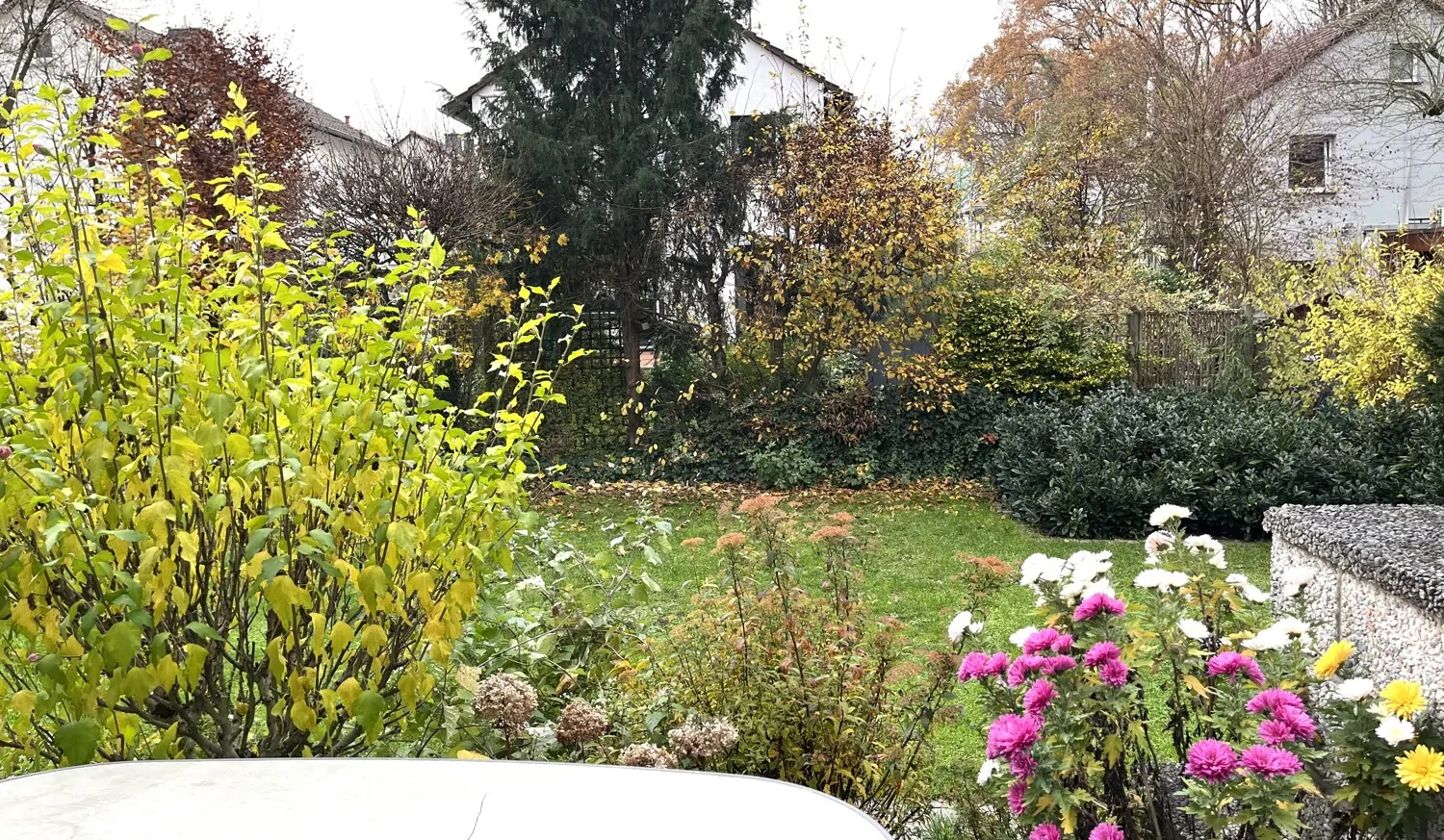 und Zugang zur Terrasse