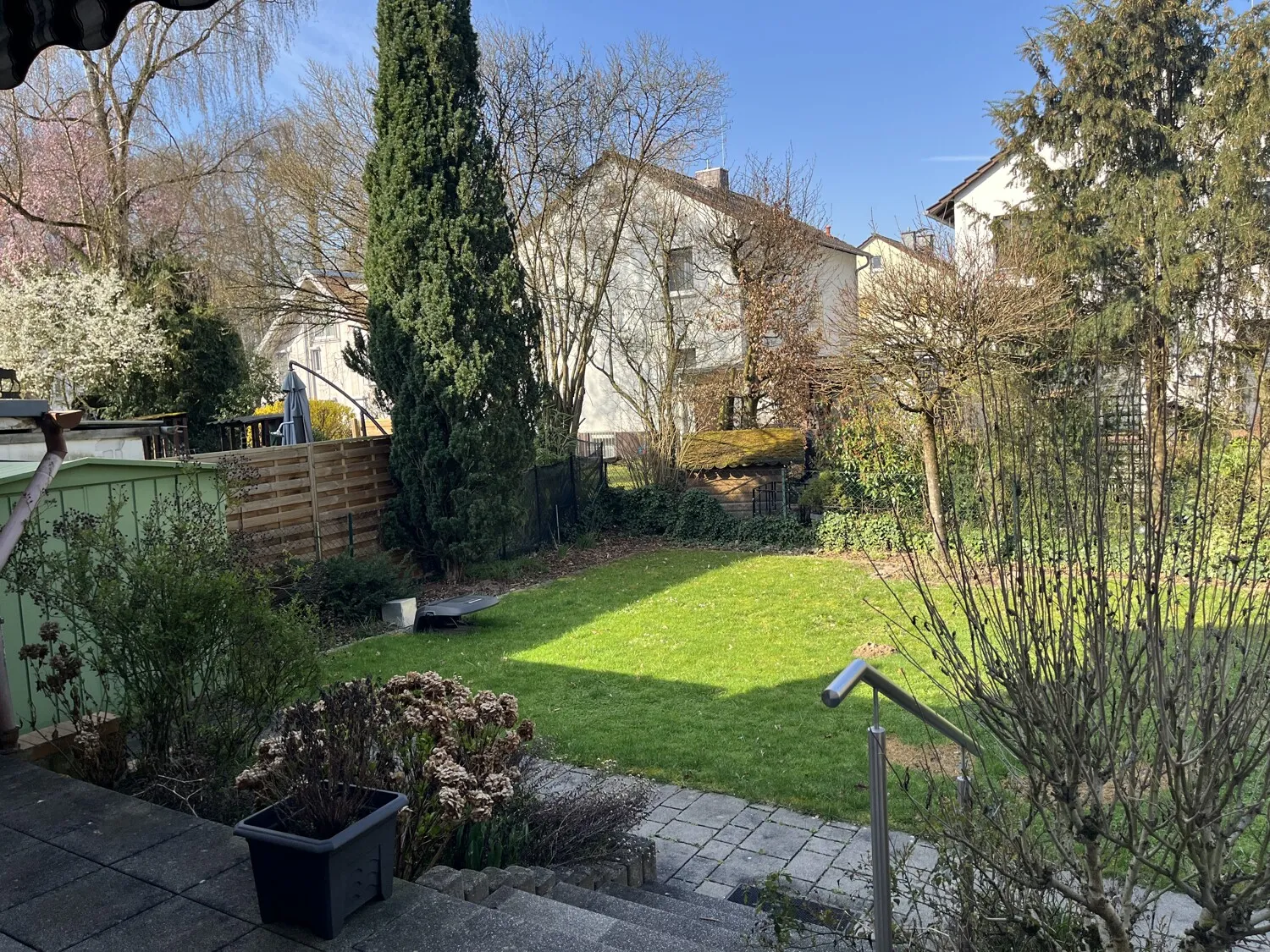 Ausblick Balkon