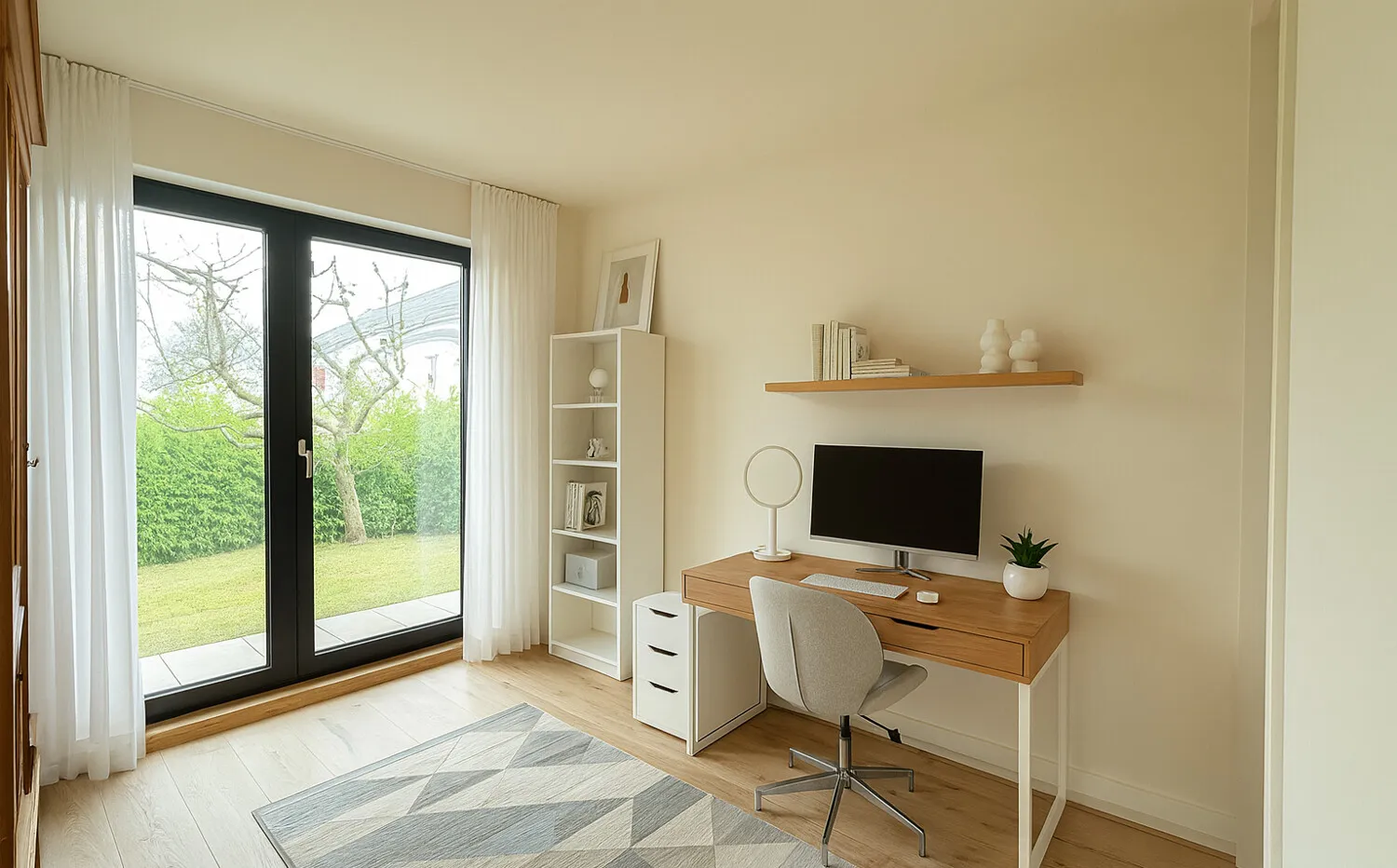 Arbeitszimmer Visualisierung