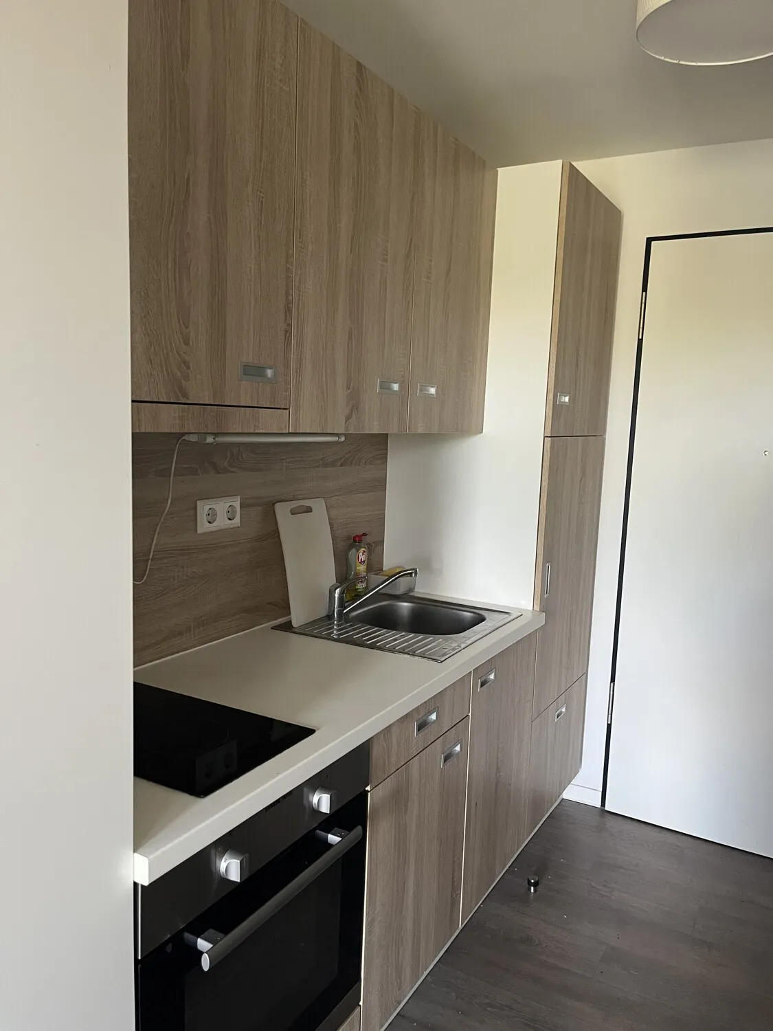 Mikroapartement mit Einbauküche