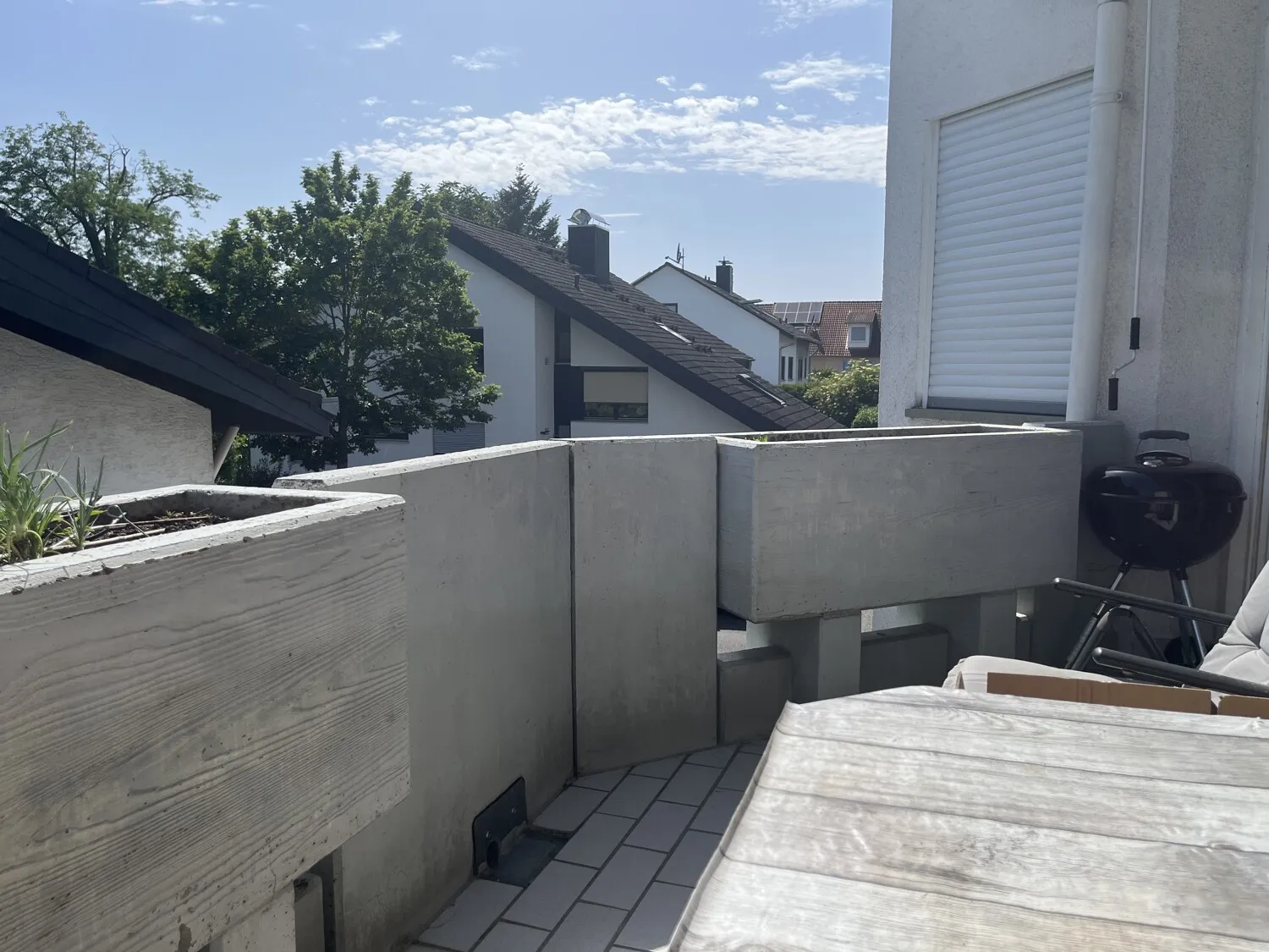 Balkon Aussicht andere Perspektive