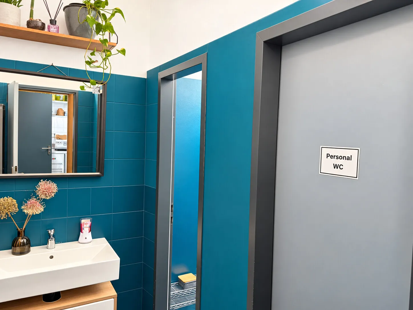 Modernes Gäste-WC