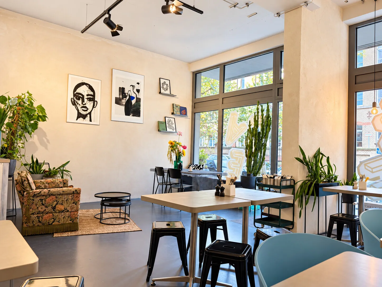 Café-Innenraum