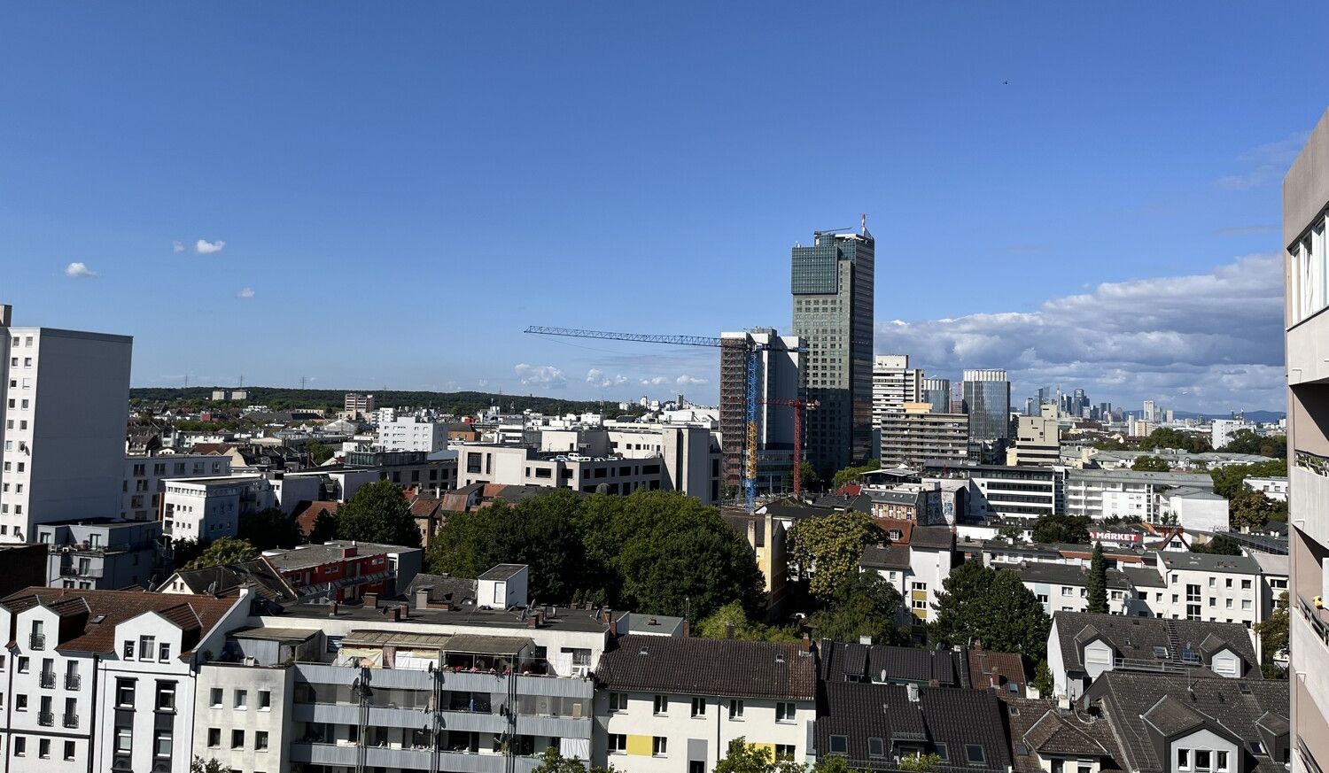 Ausblick Balkon