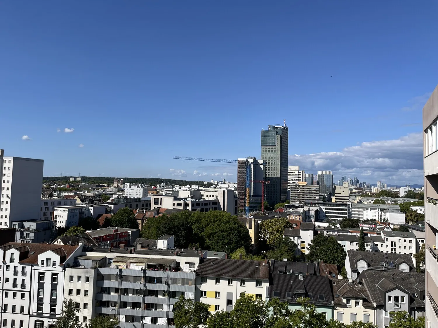 Ausblick Balkon