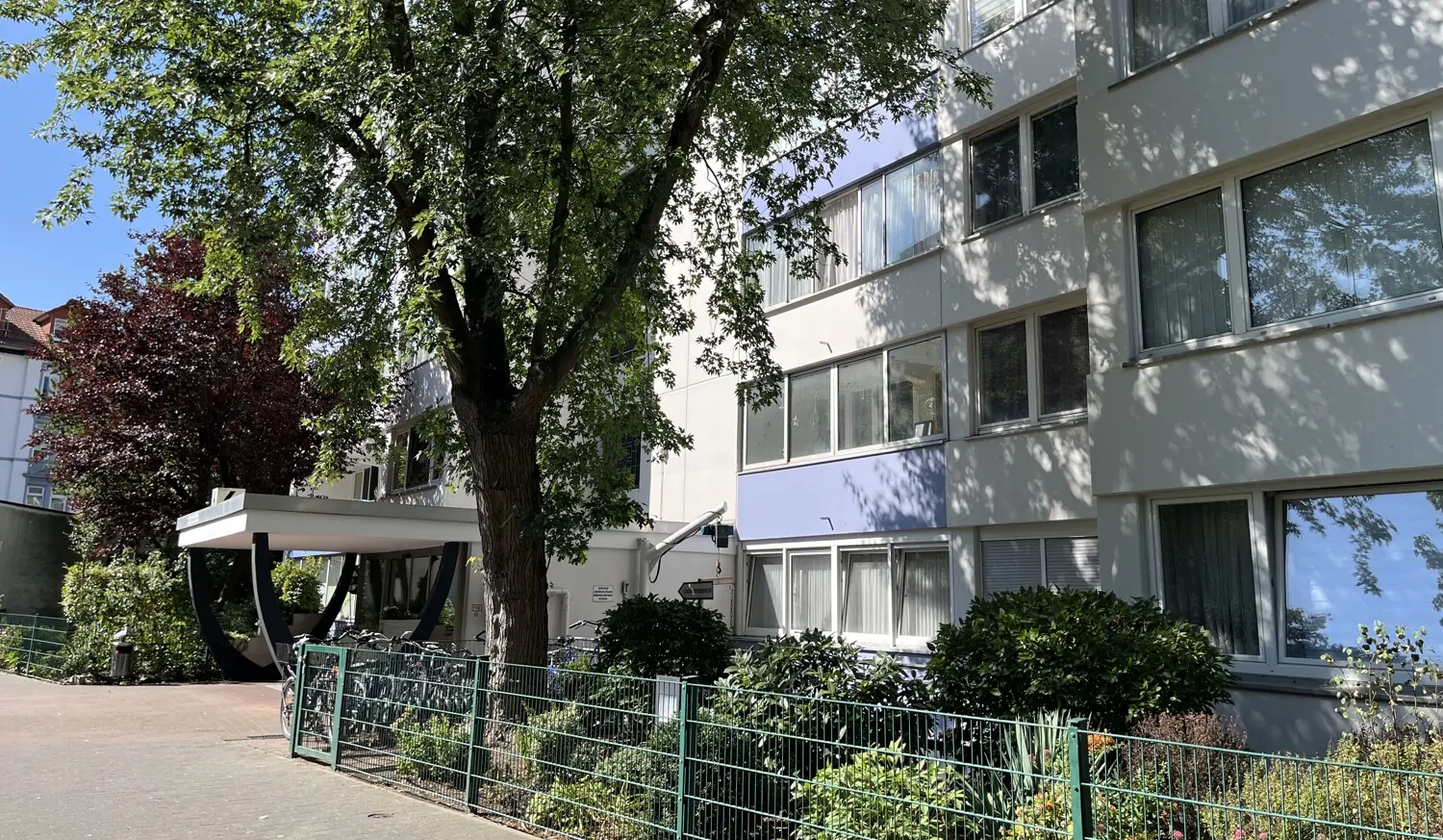 Eingang Wohnanlage