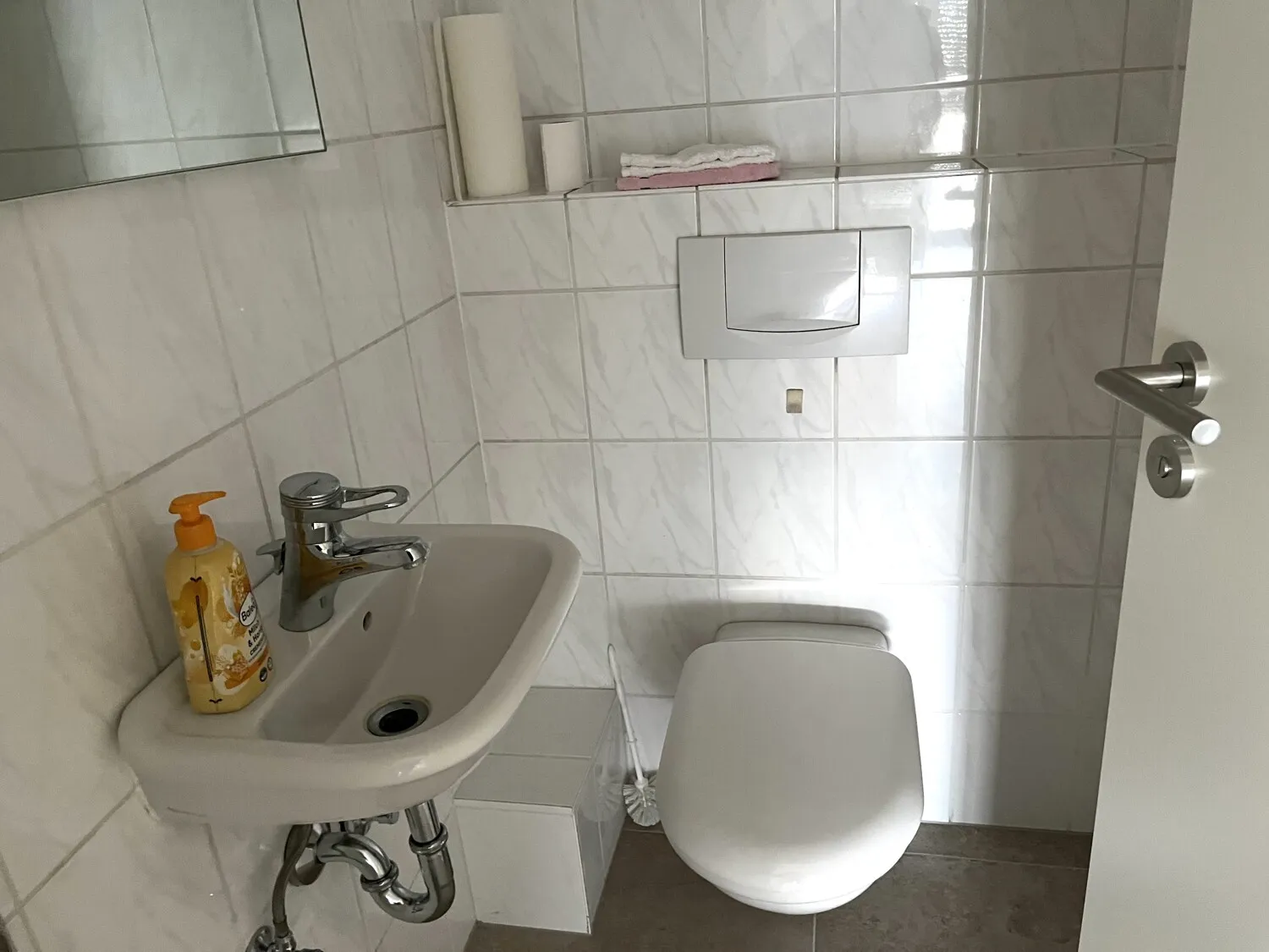 WC separat 3 Zimmerwohnung