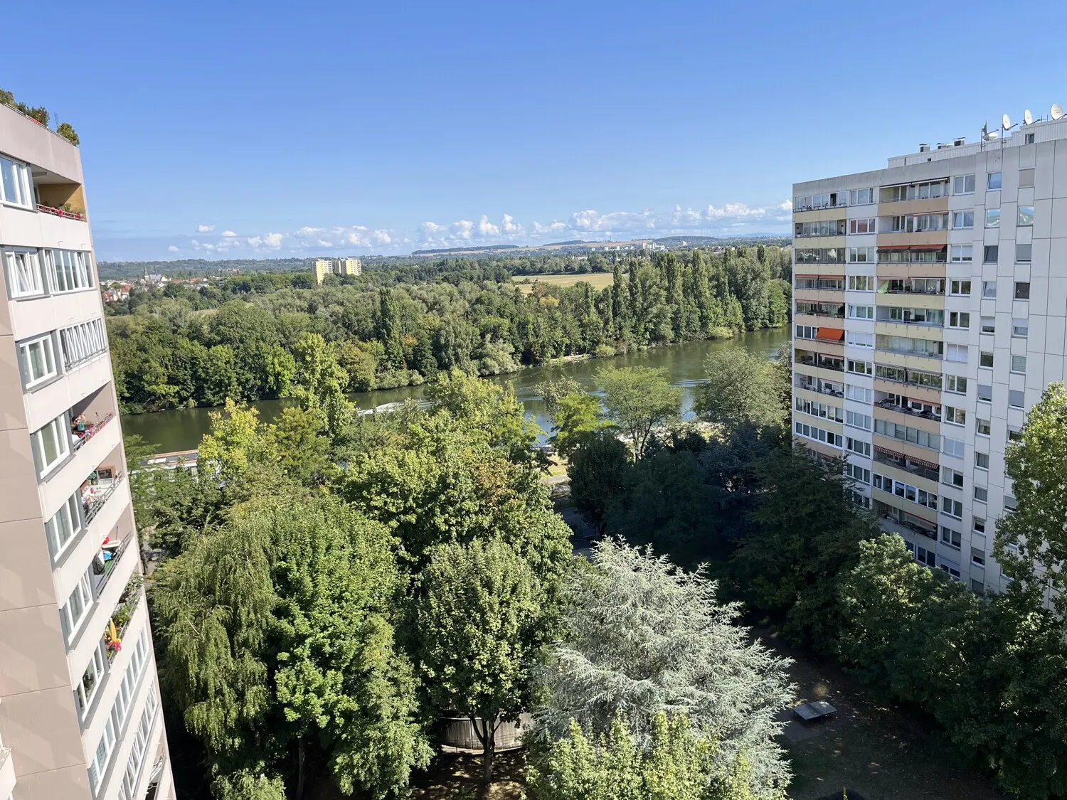 Ausblick Wintergarten