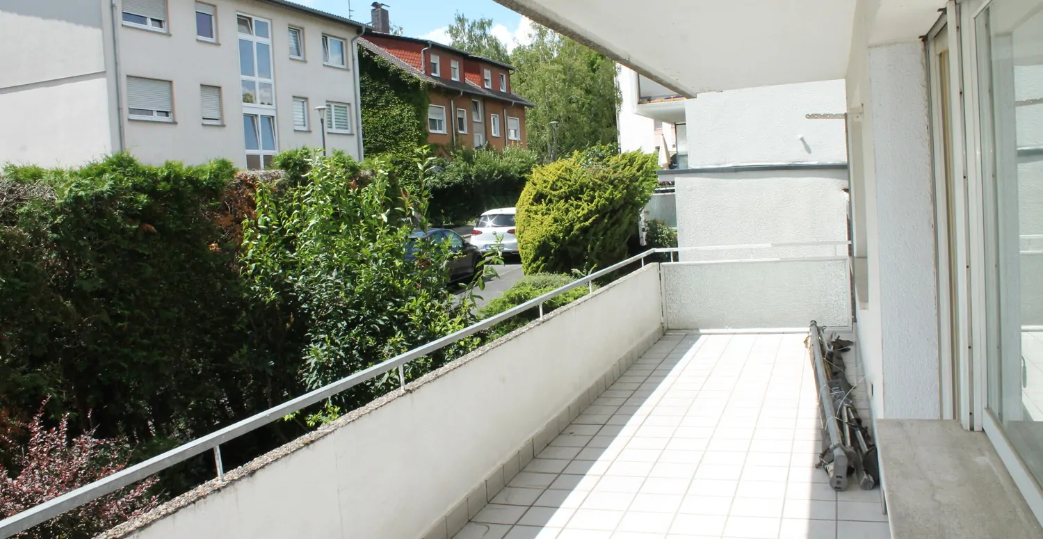 Balkon andere Perspektive