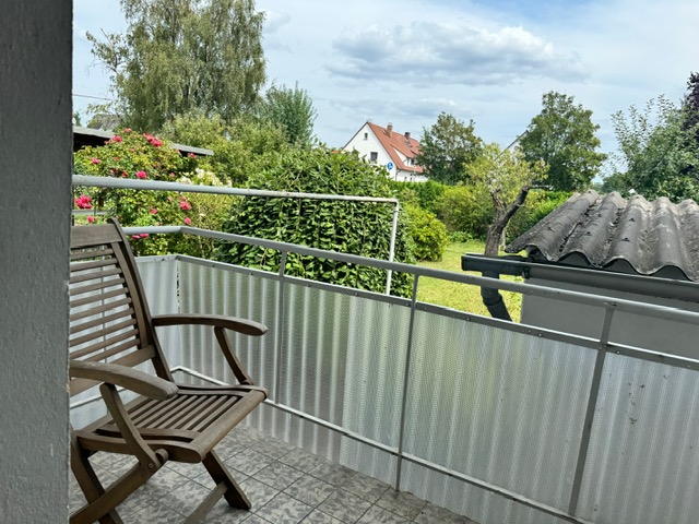 Etage 1 Balkon mit Gartenblick