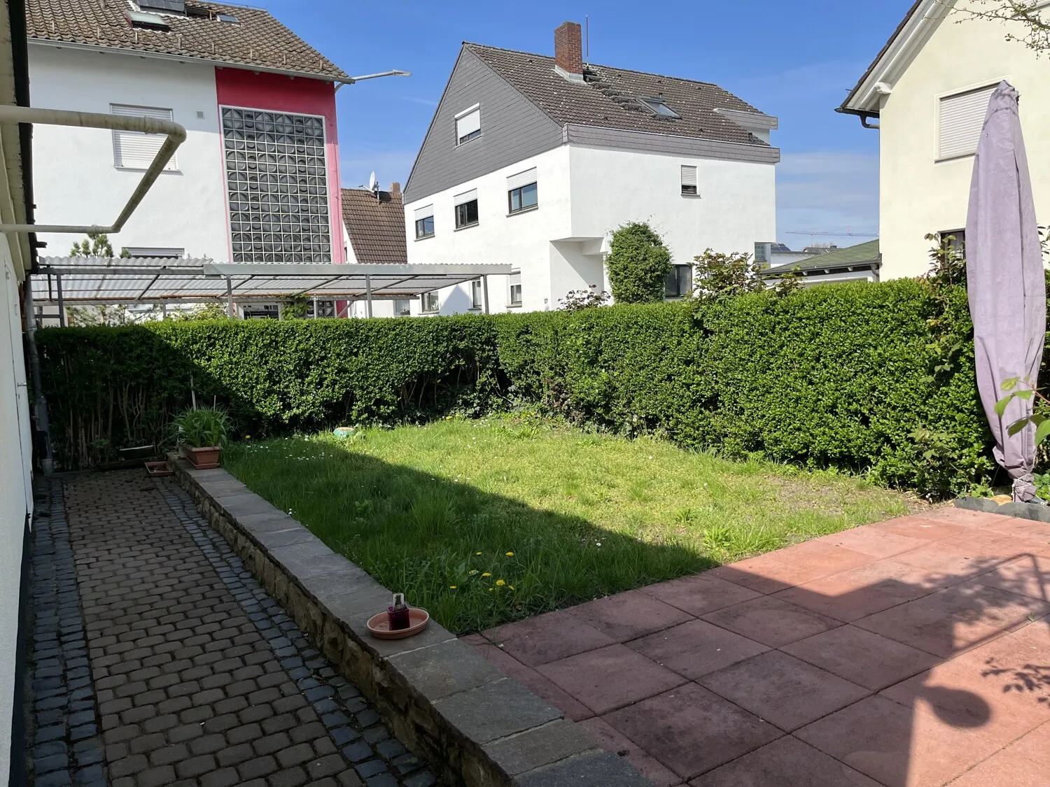 mit Garten