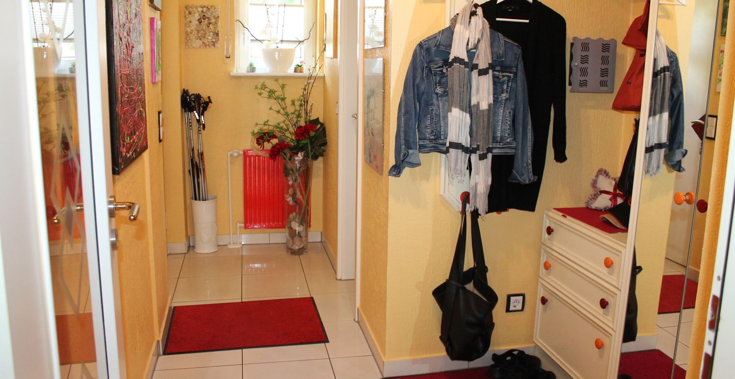 Eingang Garderobe
