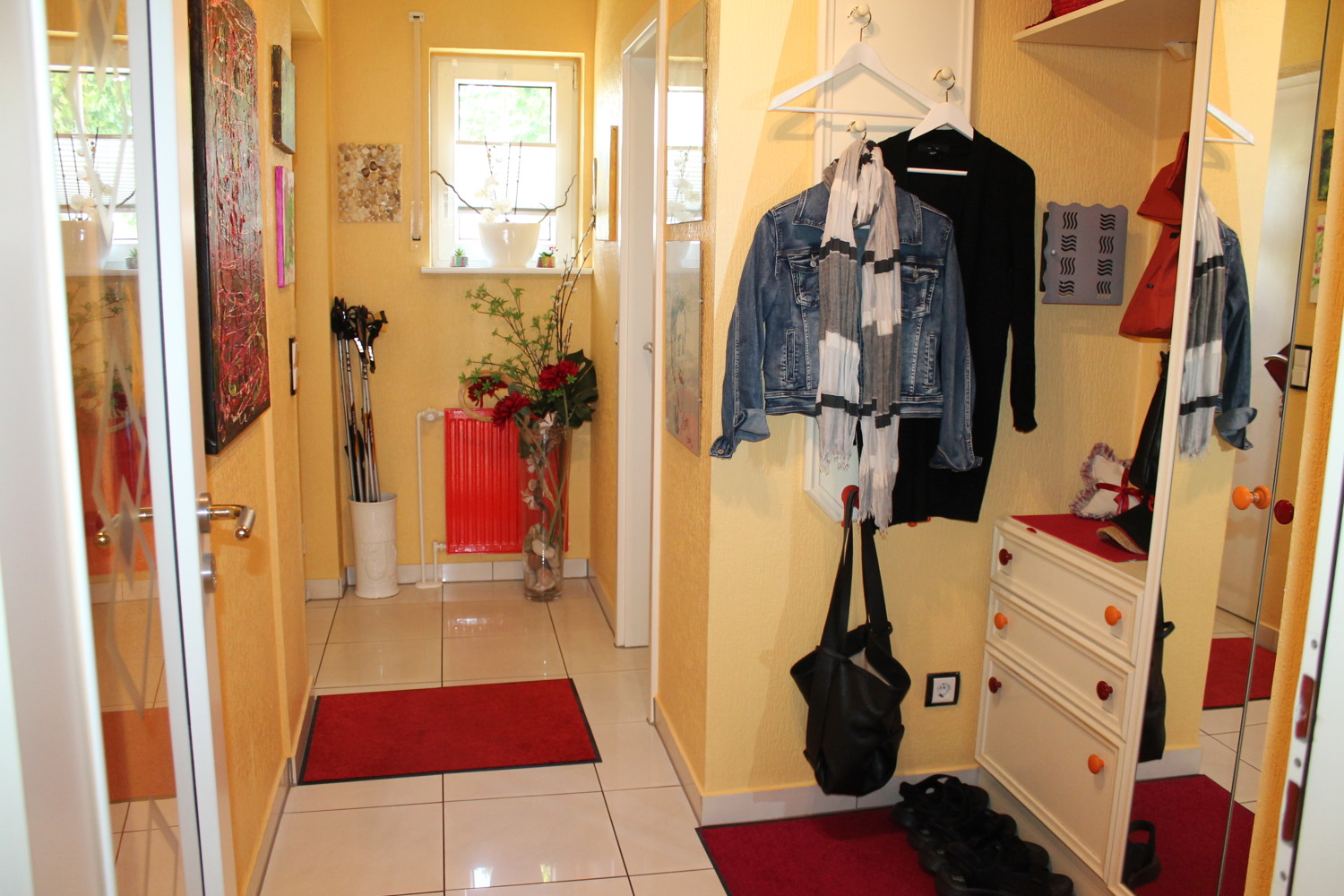 Eingang Garderobe