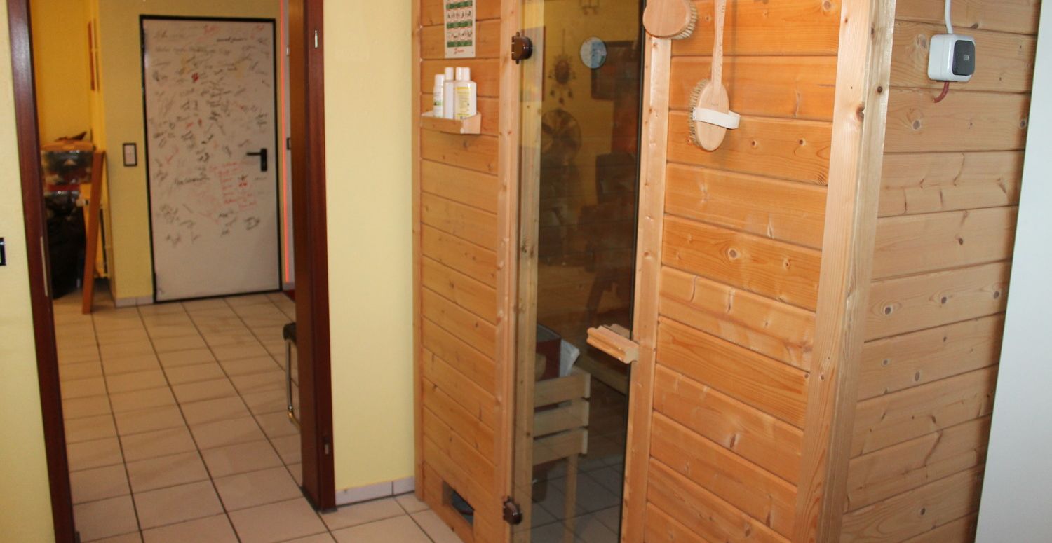 Untergeschoss Sauna