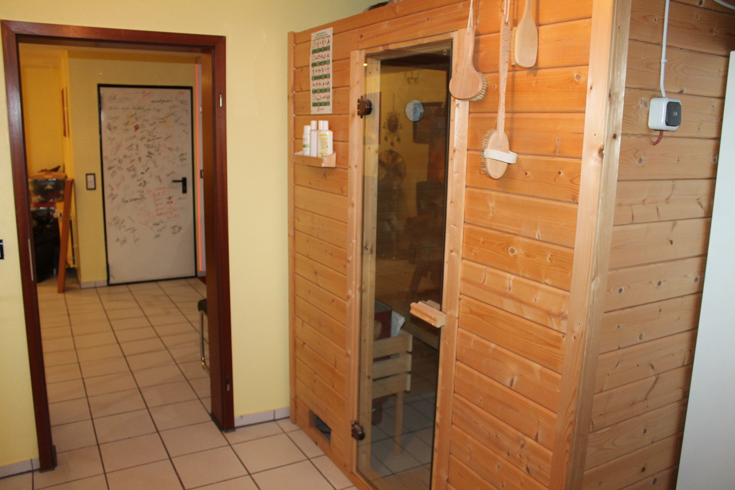 Untergeschoss Sauna