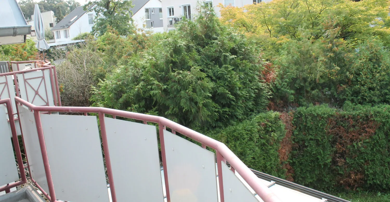 Ausblick Balkon