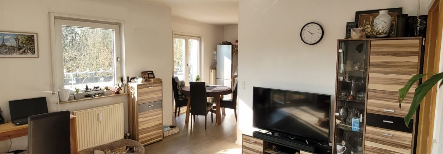Blick aus dem  Wohnzimmer