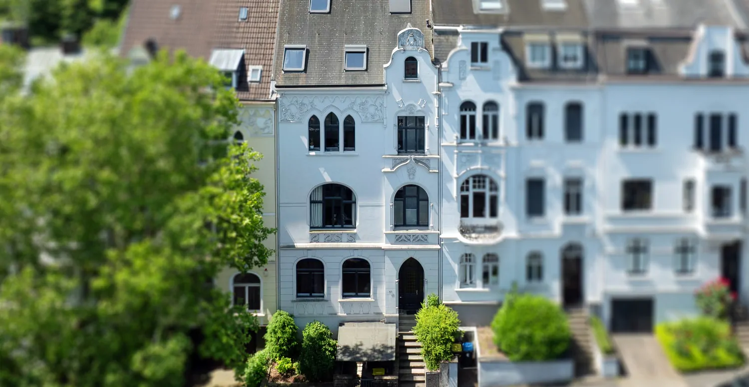 Drohnenaufnahme Vorderseite