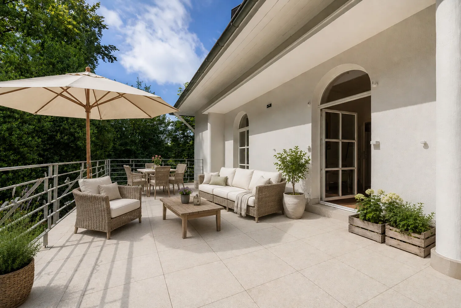 Gestaltungsvariante Terrasse