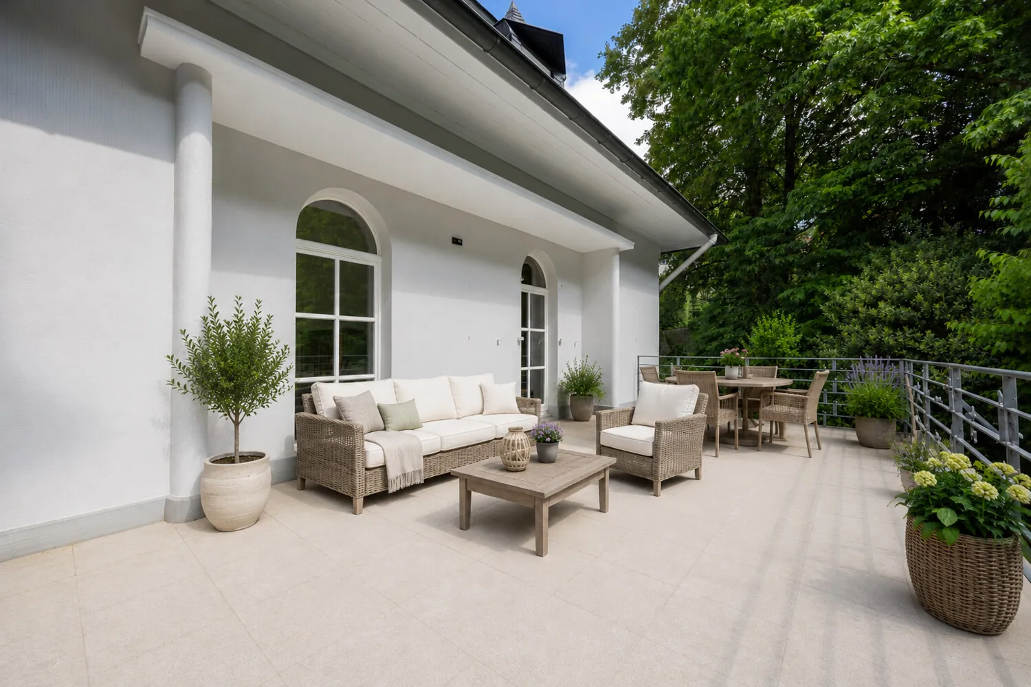 Gestaltungsvariante zwei Terrasse