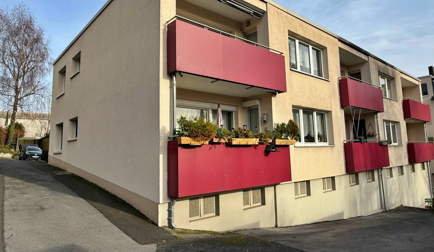 Ansicht vom Garagenhof