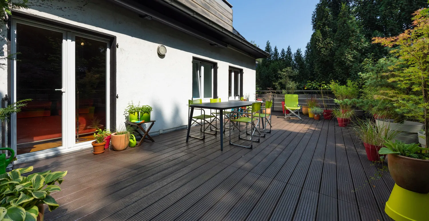 Sonnenterrasse 1. Obergeschoss