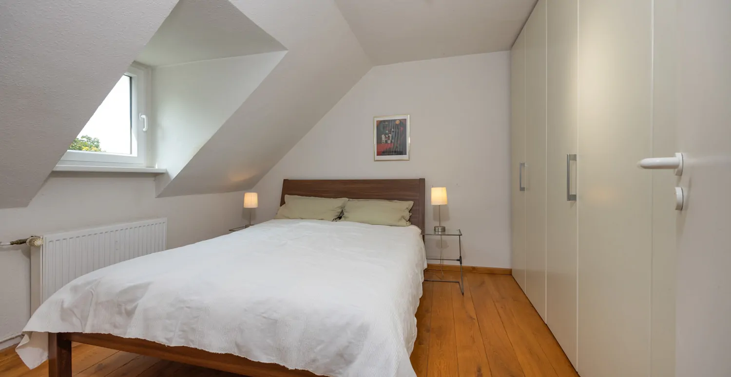 Schlafzimmer Wohnung Dachgeschoss
