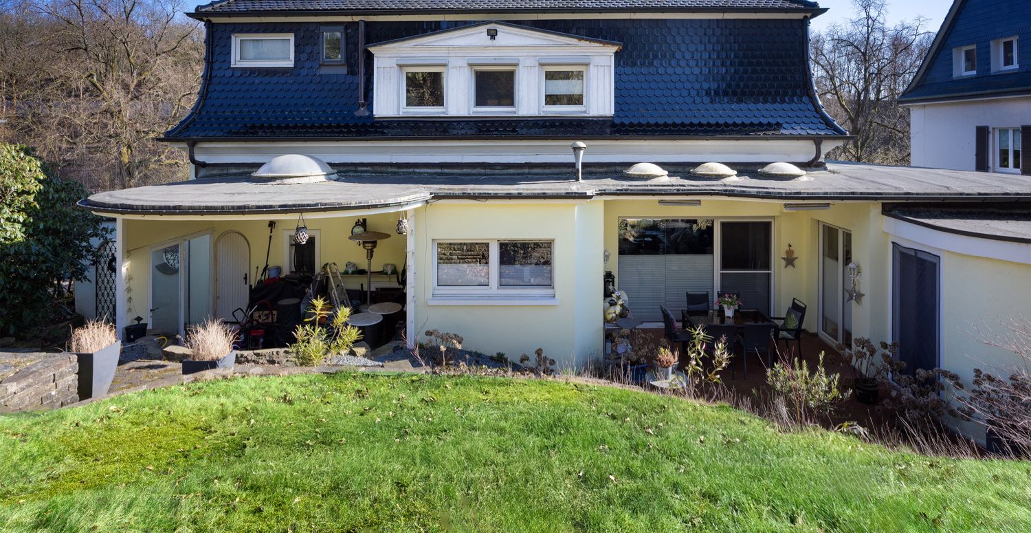 Garten Rückseite