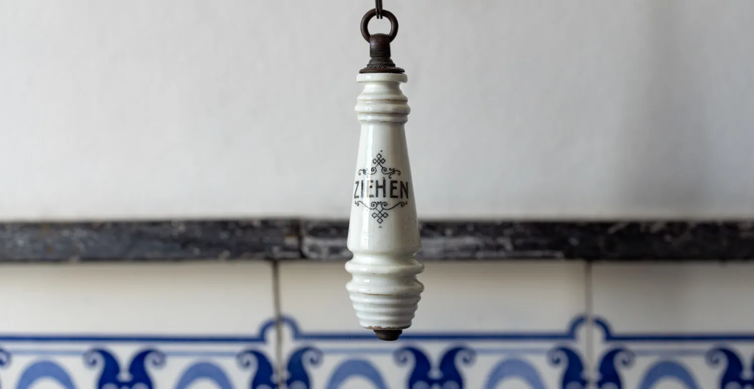 Detailaufnahme Gäste WC