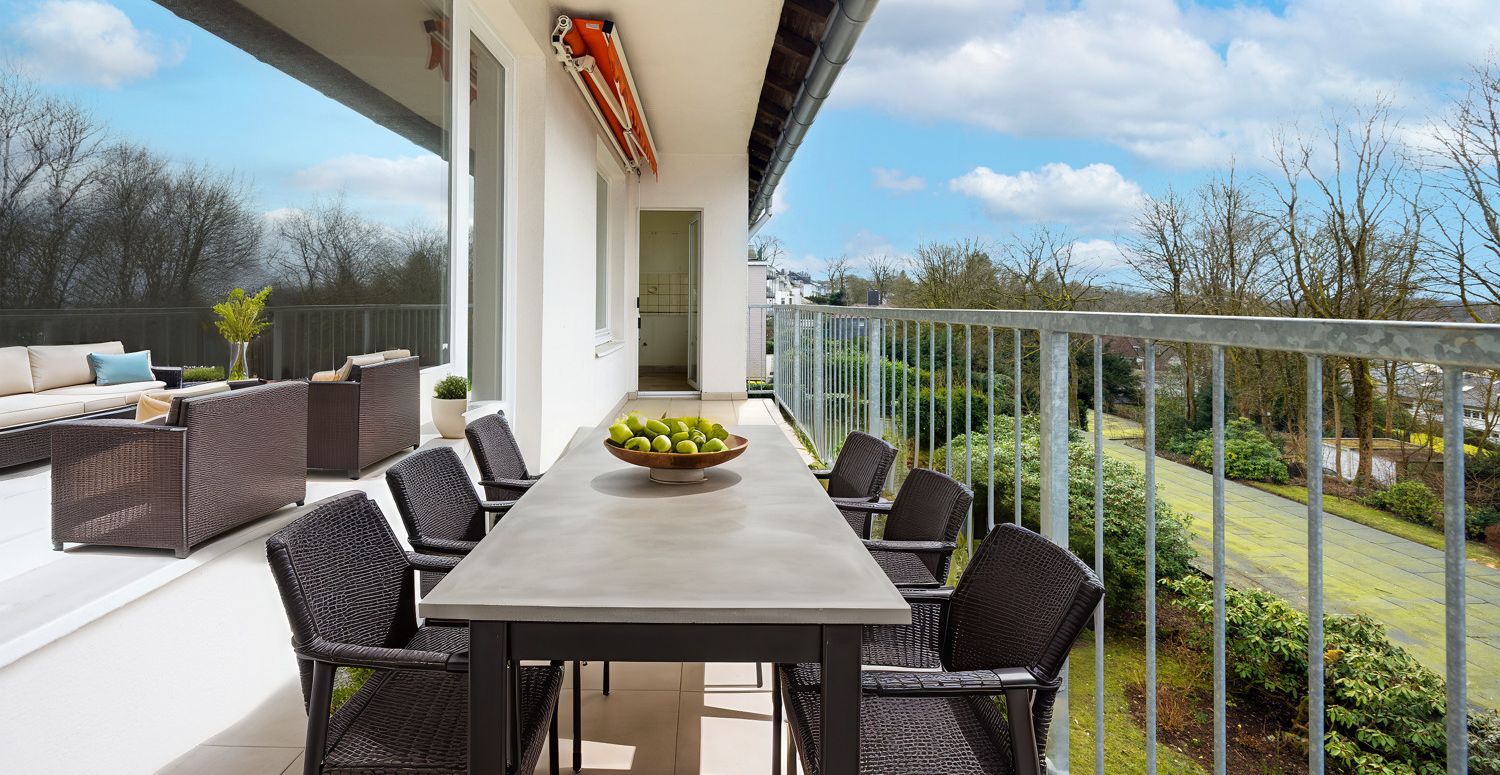 Balkon Gestaltungsvariante