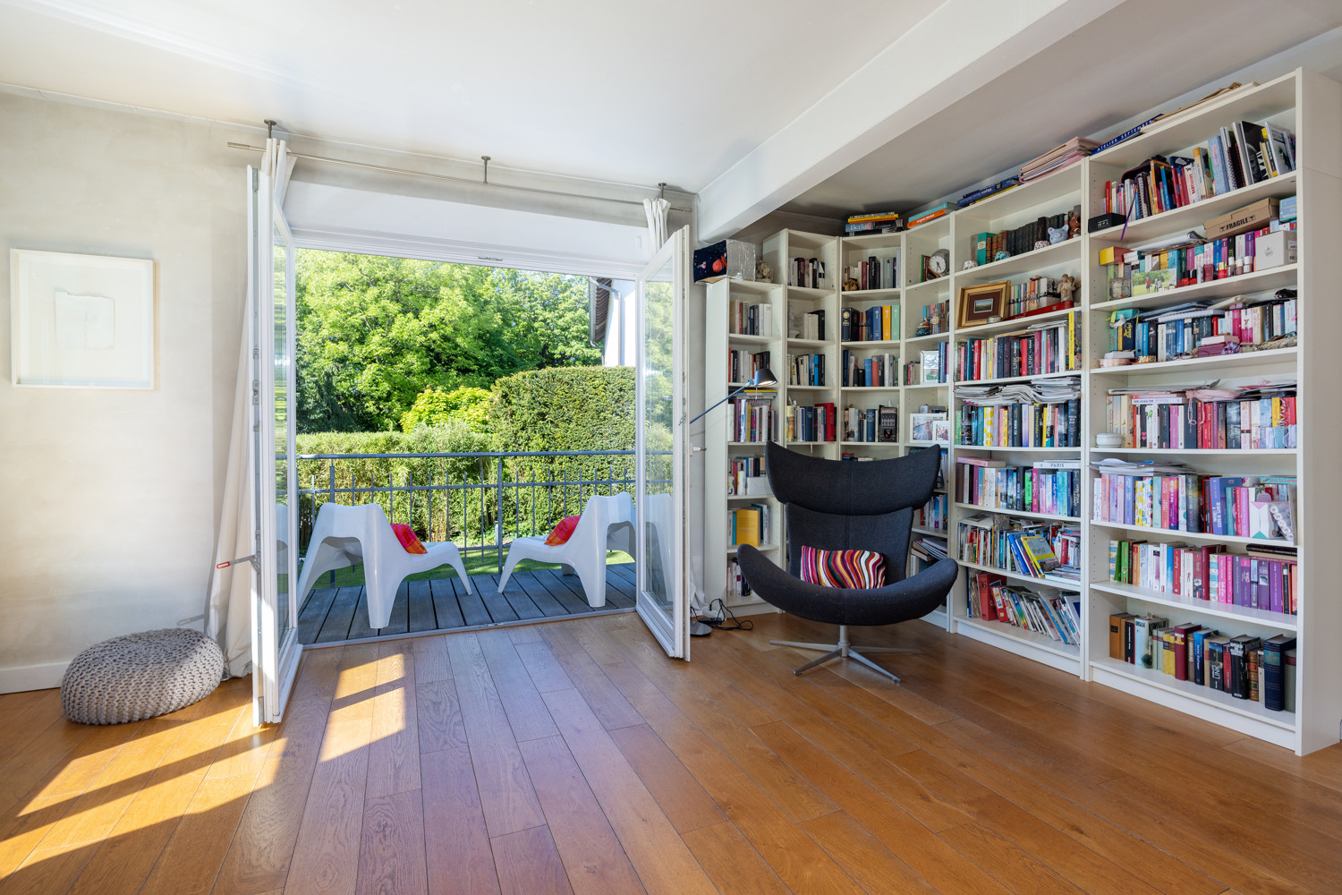 Zugang Terrasse Wohnzimmer