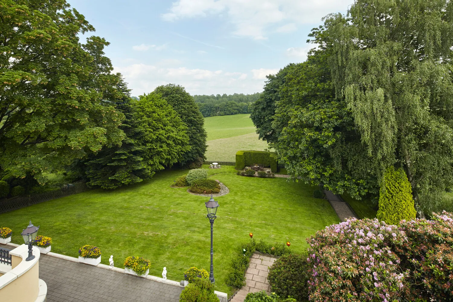 Blick von Terrasse