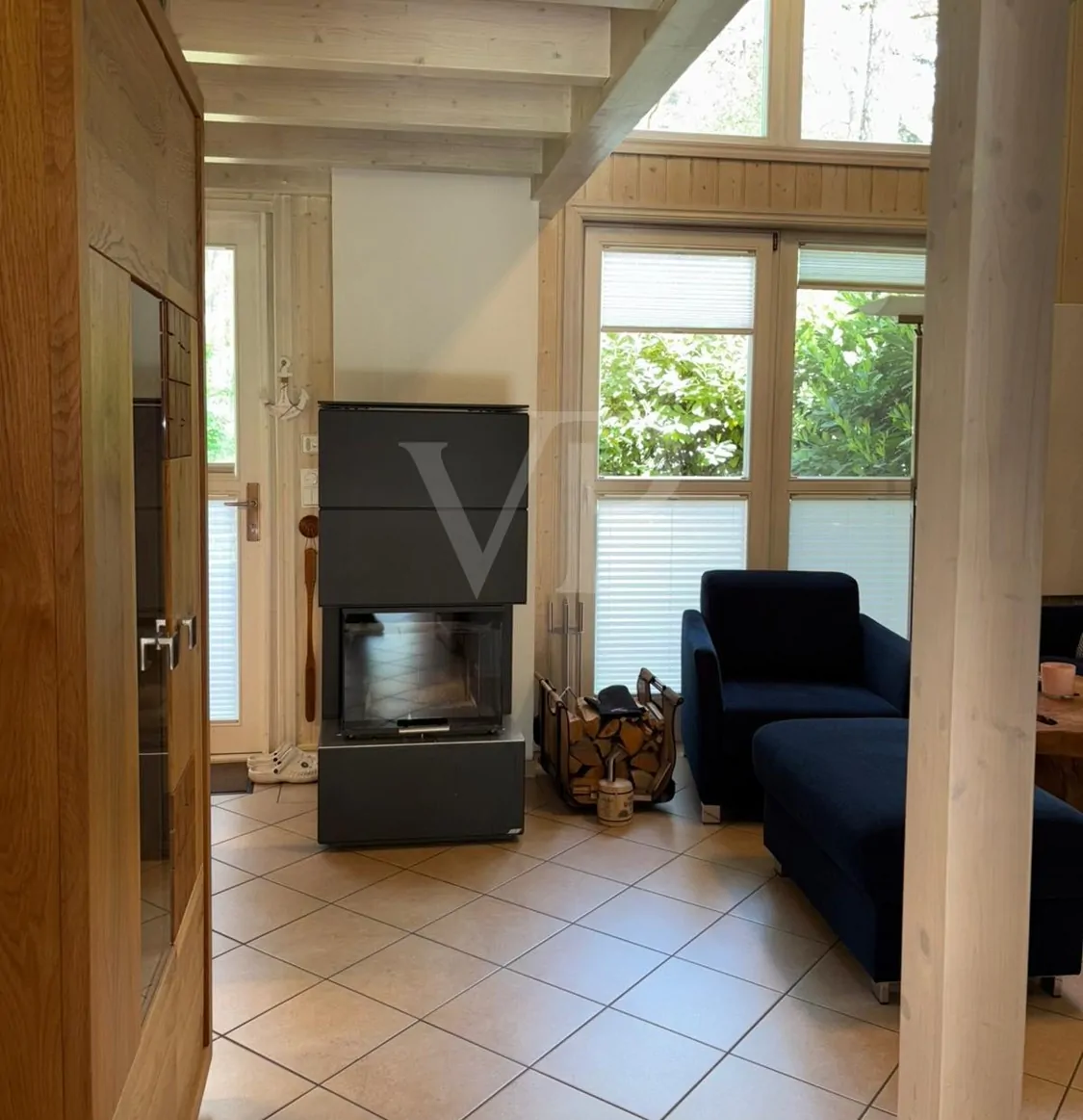 Blick in Wohnbereich