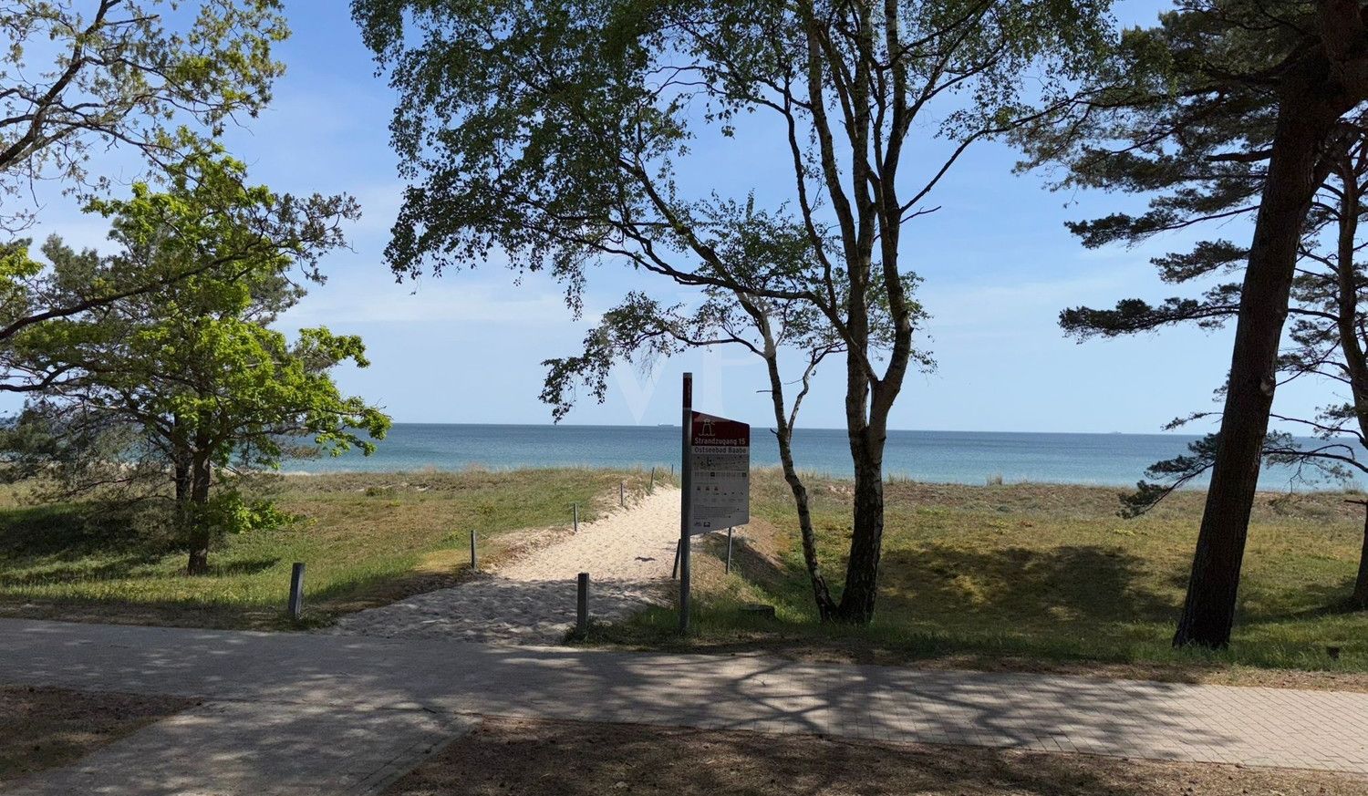 Strandzugang