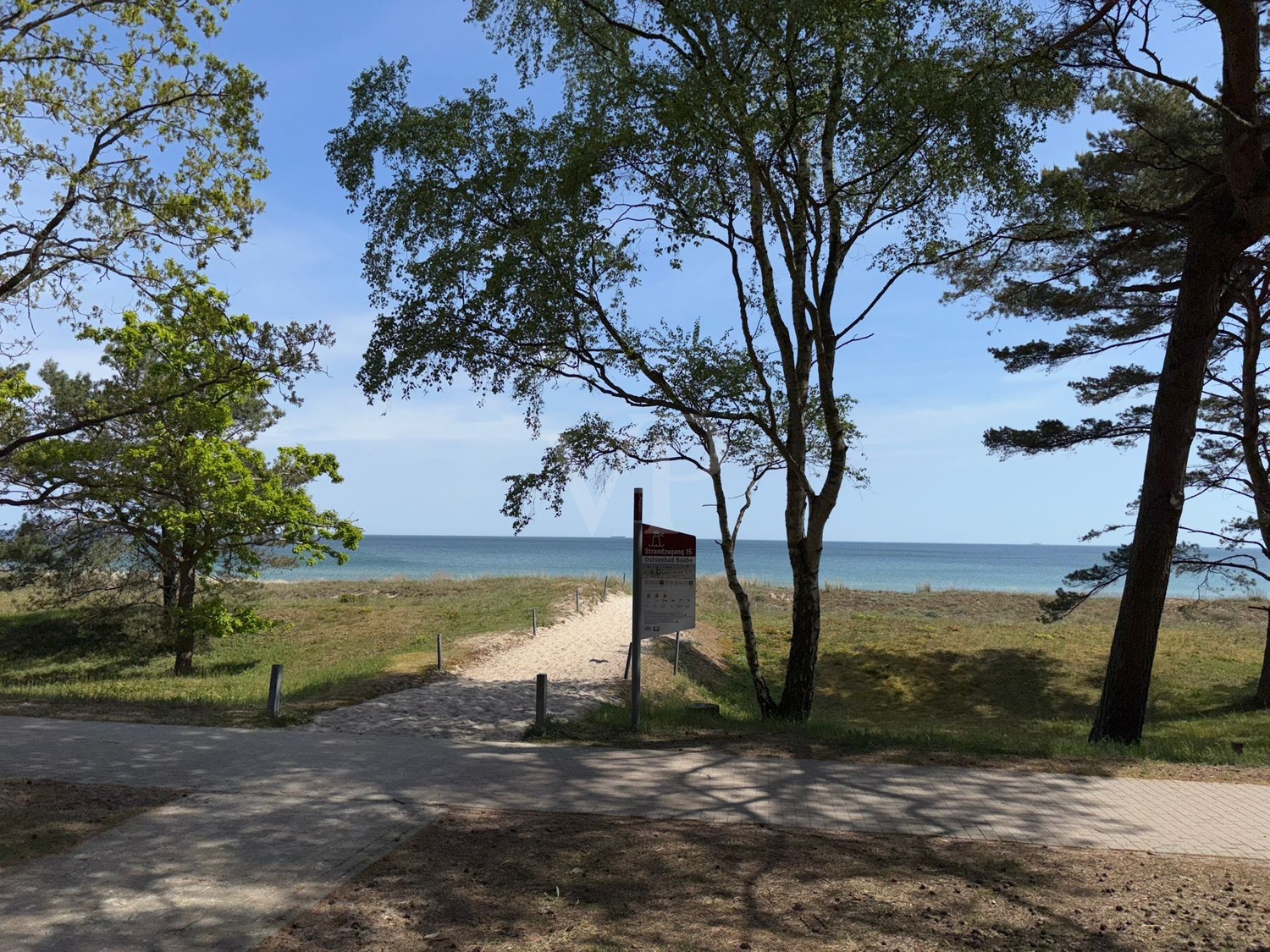 Strandzugang