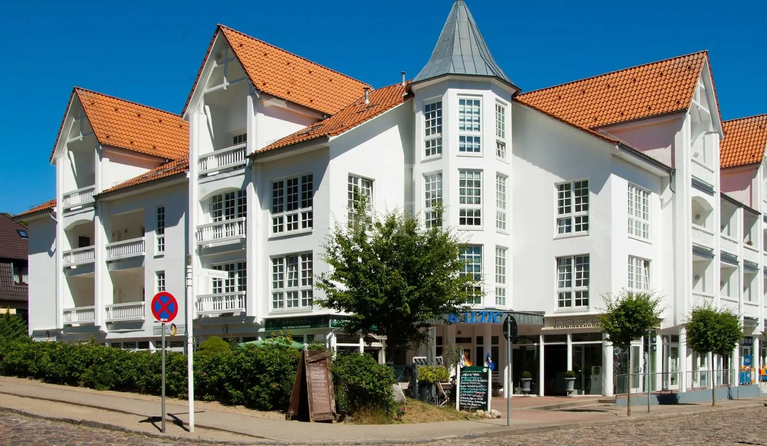 Ostseebad Sellin: Zentrale 33 qm Wohnung in Strandnähe mit Balkon